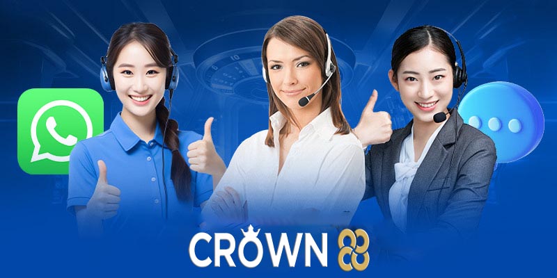 Cách thức hỗ trợ khách hàng tại Crown88