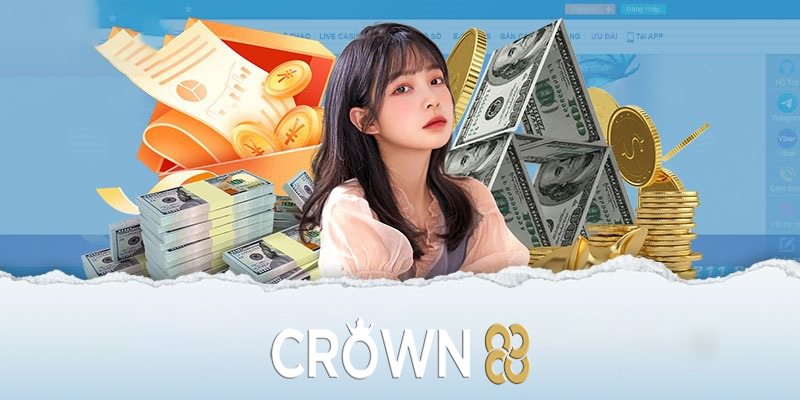 Rút tiền Crown88 | Quy trình rút tiền an toàn nhất ở Crown88